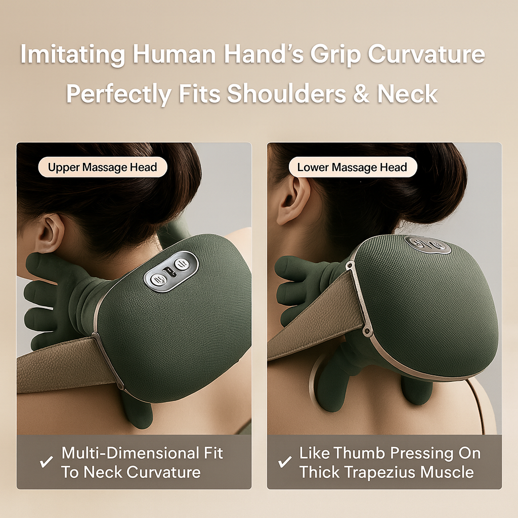 Red Light Therapy Portable Neck Shoulder Massager