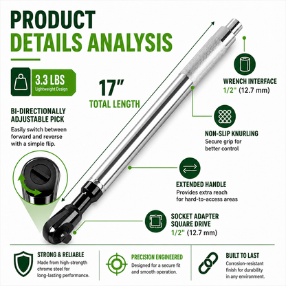Zynalla™ Impact Access Extension Wrench