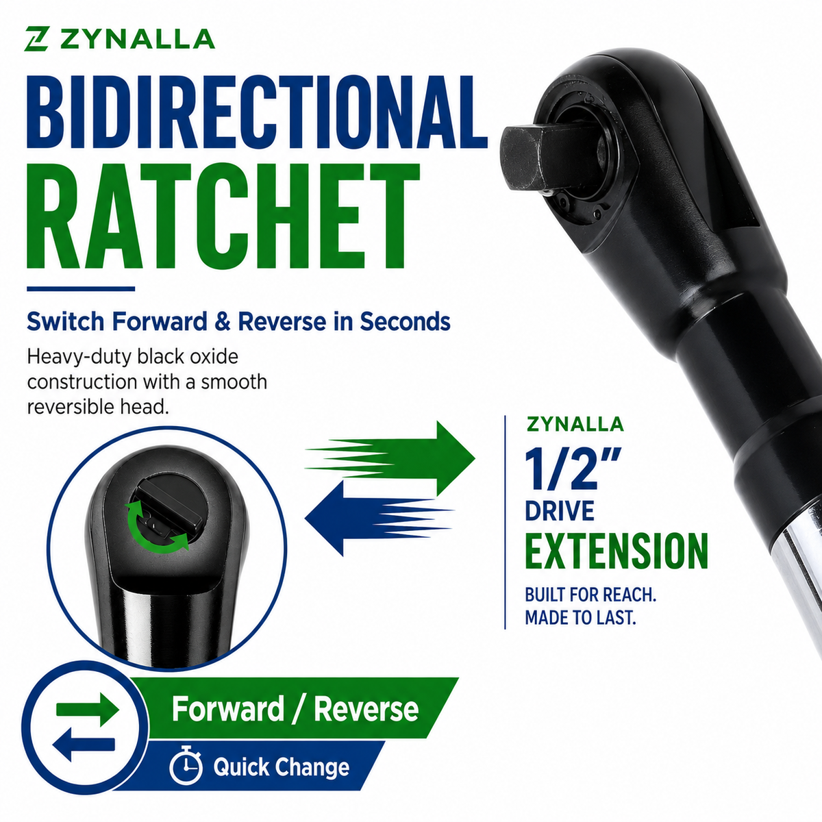 Zynalla™ Impact Access Extension Wrench